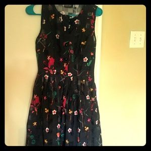 Voodoo vixen vintage inspired black dress